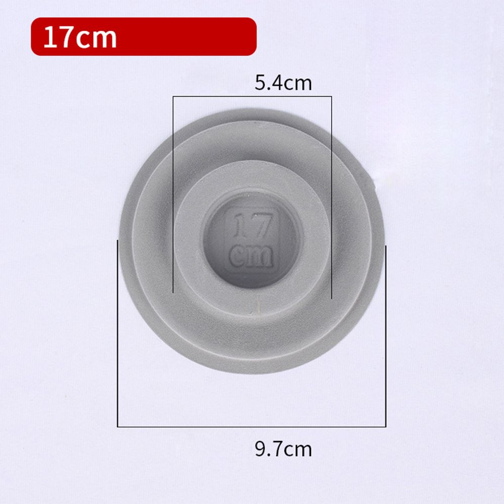 Ronde Accessoires Meetgereedschap Sieraden Maken Organizer Sieraden Dienblad Armband Ketting Kralen Grijs Gevlokt Kraal: GRIJS