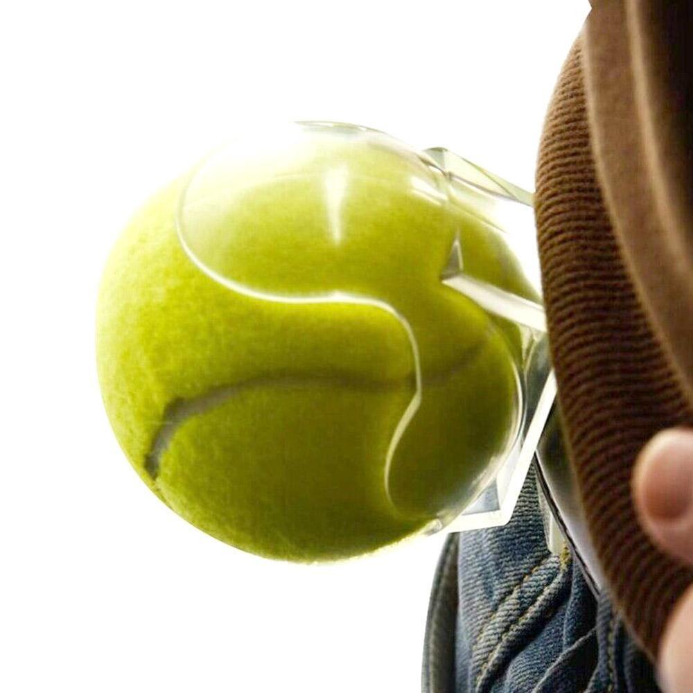 Tennis Ball Holder Waist Clip - Holds - Tennis Clear One Ball F8X5