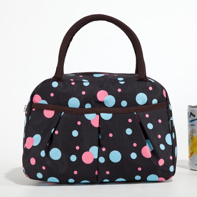 Bolsa de almuerzo con aislamiento portátil, bolsas de almuerzo térmicas para Picnic, Bolsos De Mujer, nevera, bolsa de almacenamiento Bento, bolsa térmica