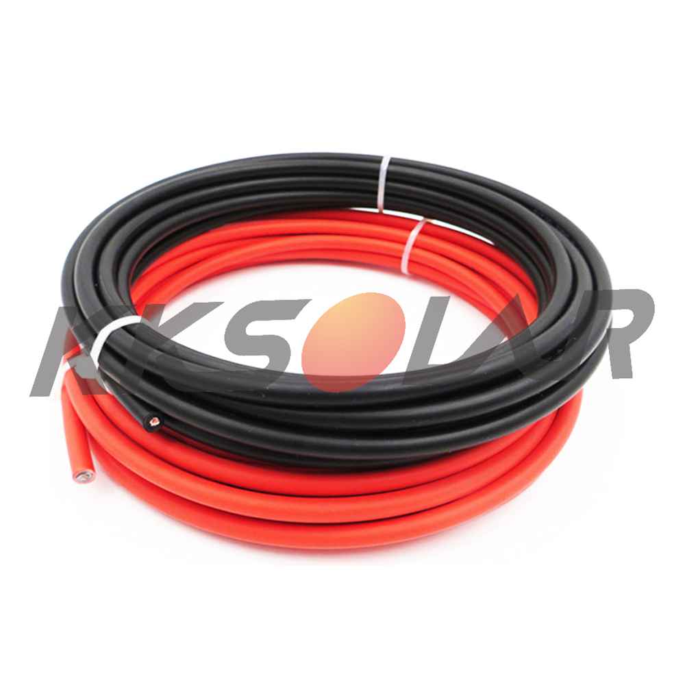10M/rolle 4mm2 Solar- Tafel Verlängerung Kabel Kupfer Draht Schwarz und verrotten mit für Stecker Solar- PV Kabel