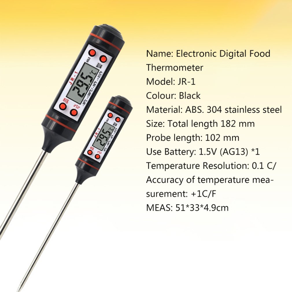 Meat Thermometer Kitchen Cooking Food Digital Probe Electronic BBQ Testing Tools Temperature Test Gauge Tool Kitchen tools