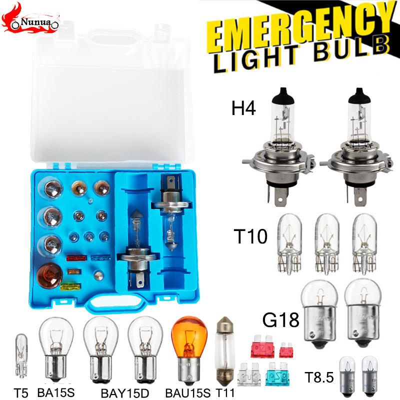 Auto Notfall Lampe T8,5 T10 G18 H1 H4 H7 Nebel Licht Drehen Lampe Scheinwerfer Birne BA15S BAU15S Bucht15D Auto Halogen Ersatz Licht SICHERUNG: veränderbar