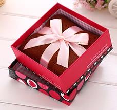35*72cm handtuch exquisit verpackung Kasten Kreative handtuch Lehrer &#39;Tag Valentinstag murmeln der Schild Geburtstag hochzeit Party: Braun