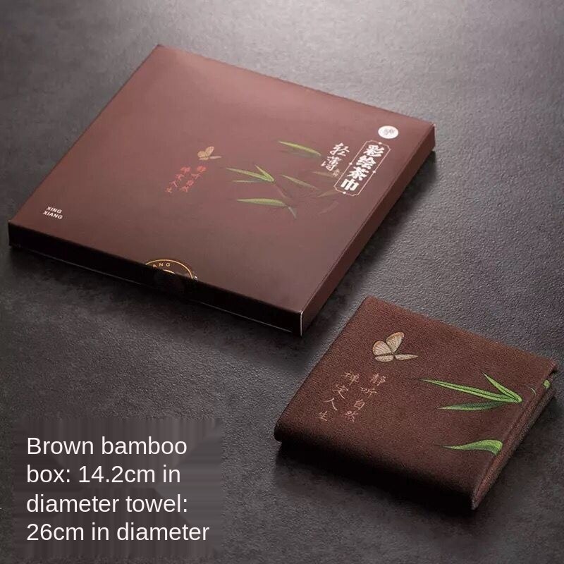 High-Grade Tea Towel Cloth Absorbent Kombucha Single-Service Towels Teapot Towel Tea Table Tea Table Rag Tea Cloth Cotton: Tea Towel 4