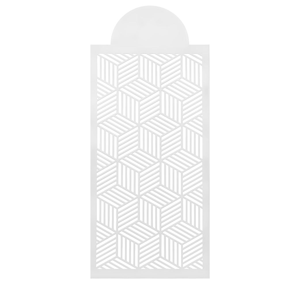 Stencil per maglie per torta fondente in stile fai-da-te strumento per decorare goffratura stampo per Spray in plastica modello di biscotti vuoti per matrimoni strumenti di cottura: 02