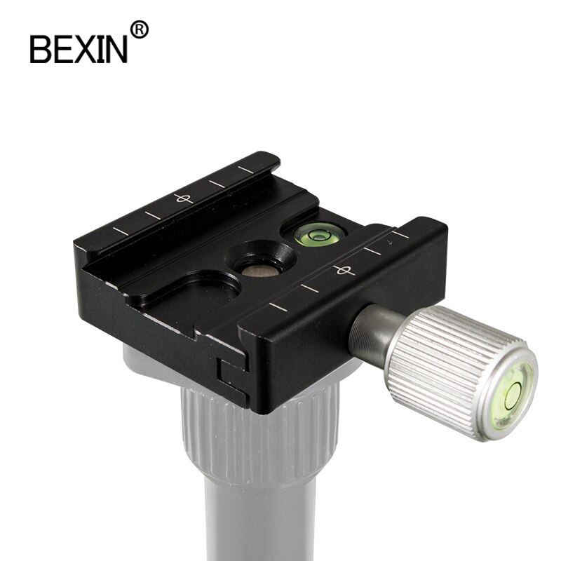 QR50A universal tripod clamp quick release clamp dslr stand camera plate mount clamp aluminum for arca swiss plate point camera