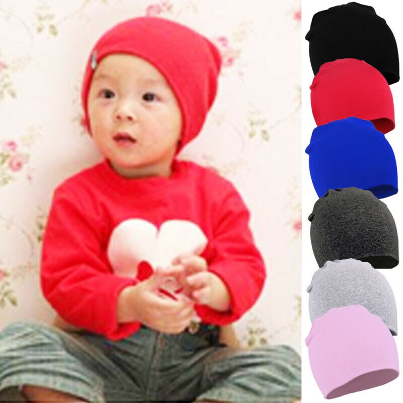 Chapeau en coton doux et pour -né, bonnet pour bébé, garçon et fille