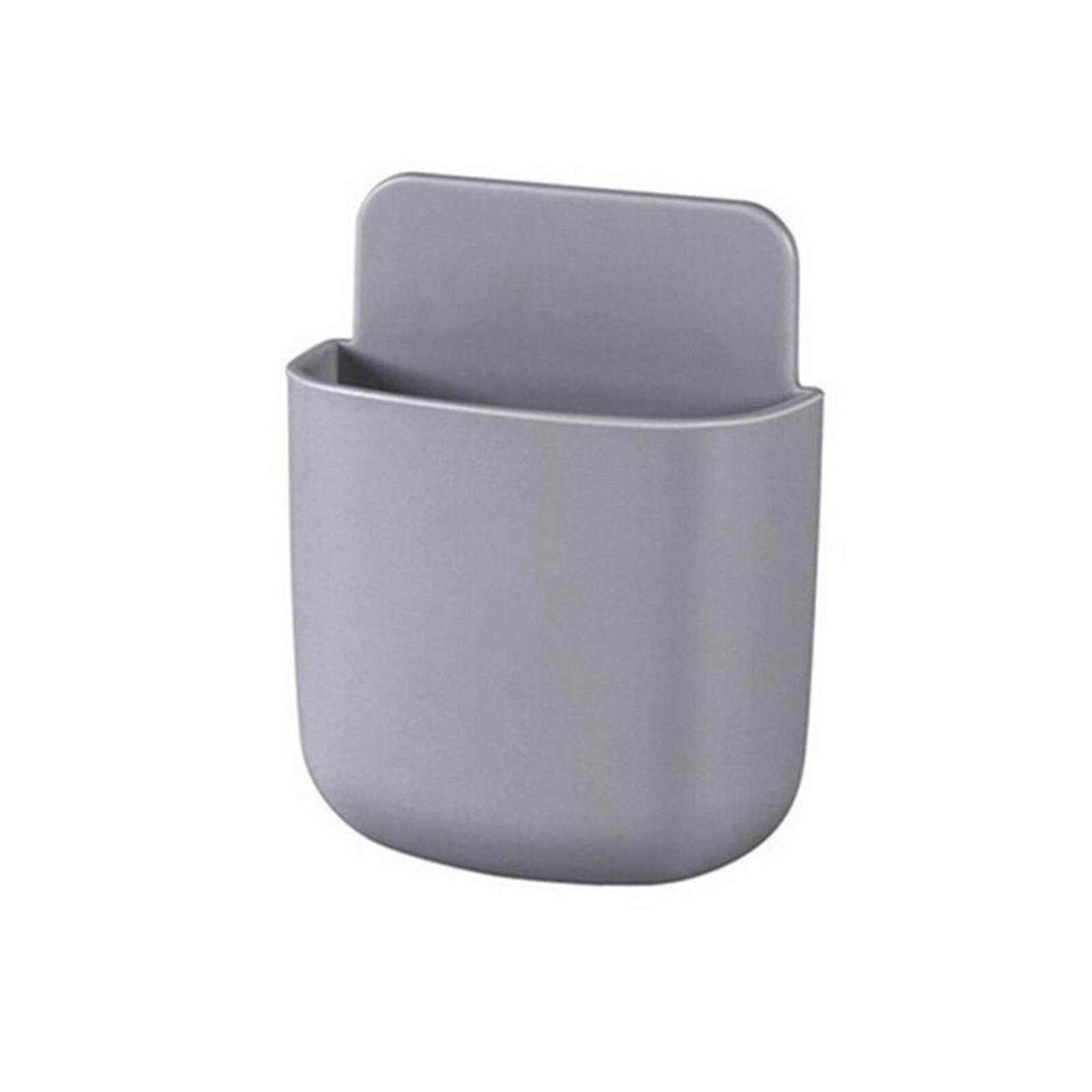 Storage box organizer Multi-functional sundries sorting box Mobile phone charging bracket wall-mount remote control storage box: GY