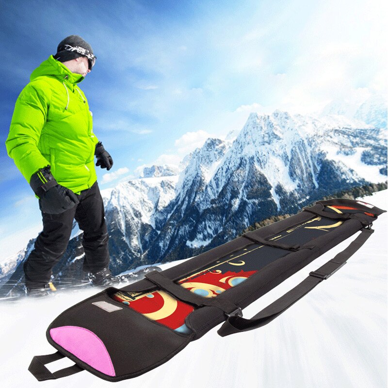 Skidväskor skidbräda märke enkelbrädeset dumpling skin snowboard rostskyddande skyddsöverdrag för fanerblad