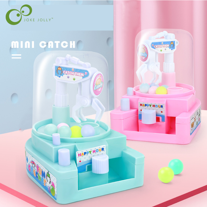 1Pcs Mini grabbing clip candy machine capsule machine catching machine children educational toys parentchild family party YJN