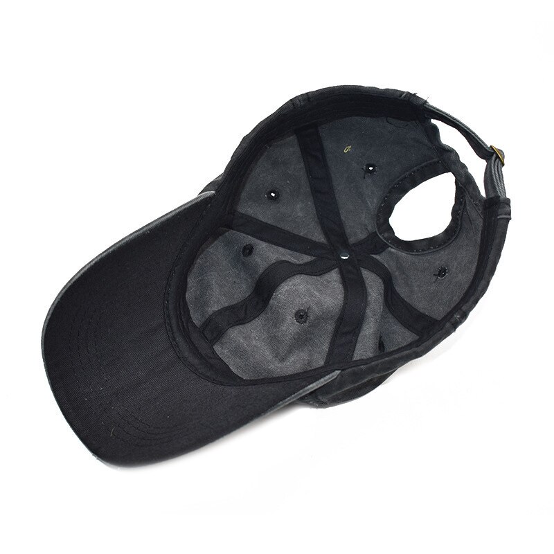Dames baseballpet met paardenstaartgat zonneklep outdoor sportpet fou 99