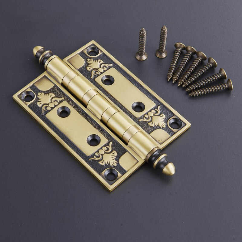 1 pc 1 pair / 4inch hinges Furniture hinges Door hinge solid brass 5 inch Mute Bearing Hinges