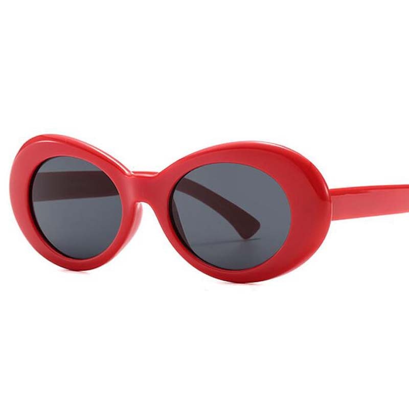 Frauen Schlagkraft Brille Gläser Männer Sonnenbrille Weiblich Männlich Oval Sonnenbrille Schwarz Weiß verrotten Brillen UV400