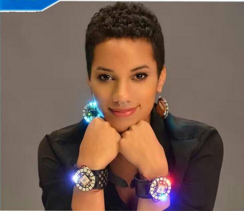 die Anschrift WS2812B Pixel Ring 8 16 24 35 45 128 LEDs 5050 RGB LED Ring WS2812 ic Integrierte LED-modul LED Pixel Streifen Licht DC5V