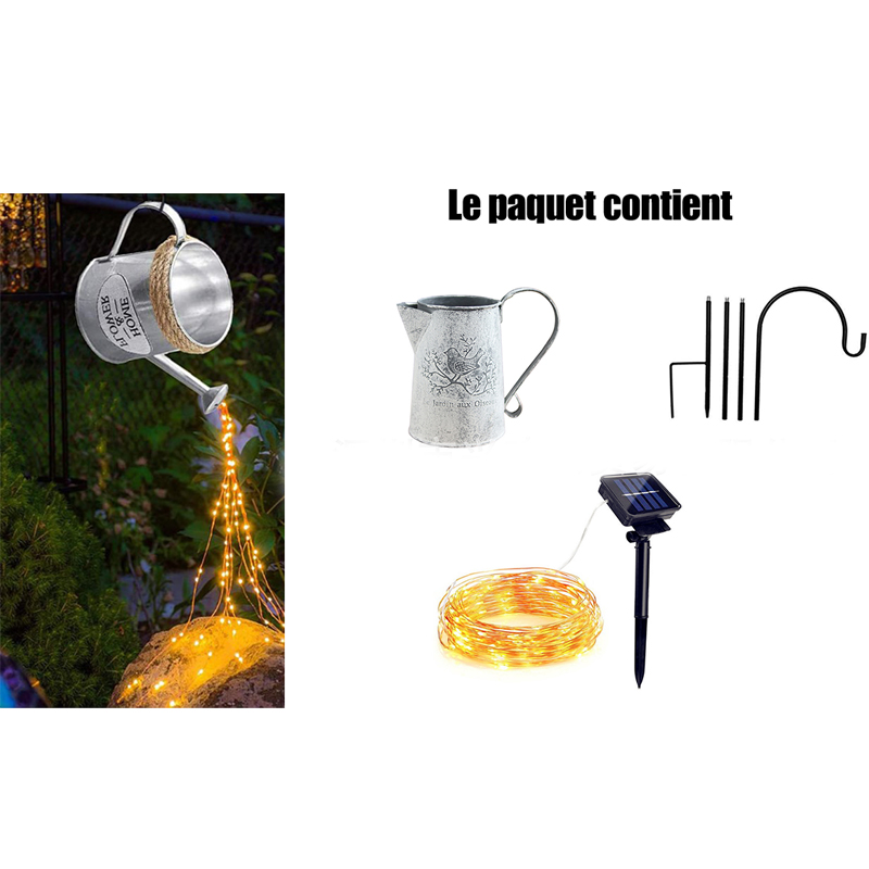 Tuin Decoratie Licht Outdoor Ster Type Solar Douche Tuin Art Licht Decoratie Outdoor Tuinieren Gazon Lamp Led Outdoor: Solar energy1-3