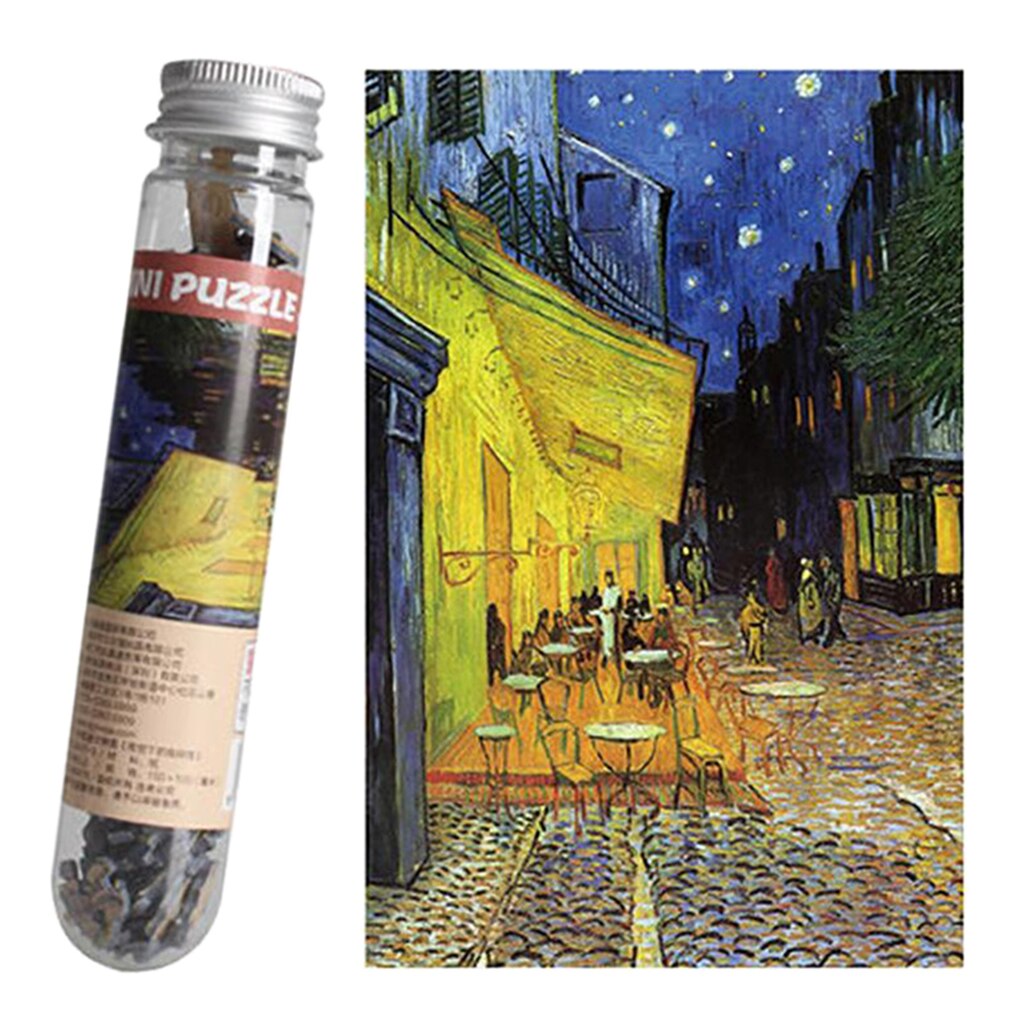 Mini Puzzle de peinture, Capsule de Test, Puzzle difficile à assembler soi-même, de 12 ans et plus, 6x4 pouces
