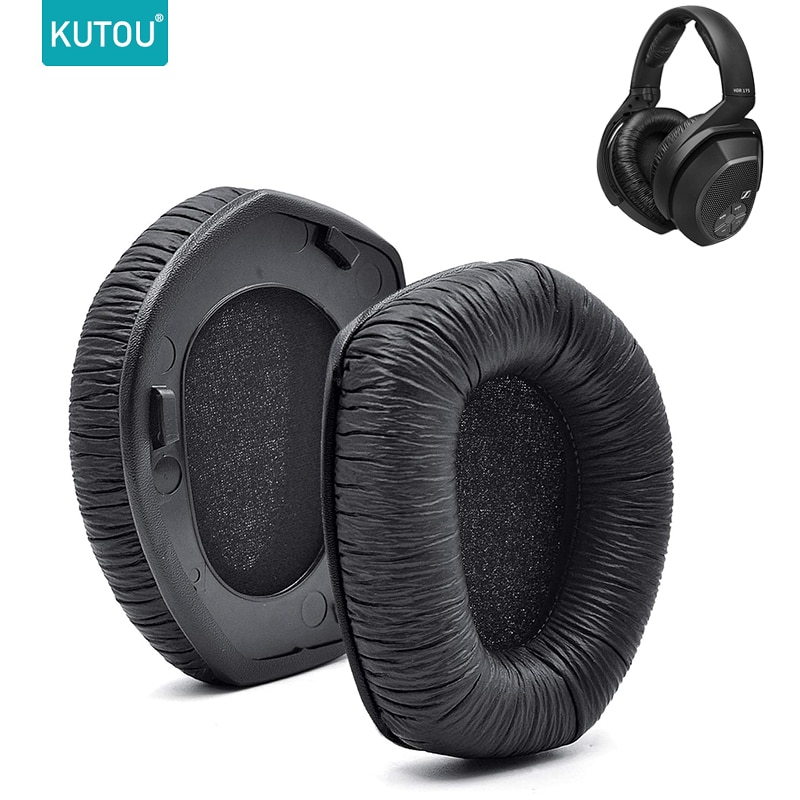 KUTOU Ohrpolster Für Sennheiser HDR RS165 Ersatz Ohr Pads RS175 Kopfhörer Ohrpolster RS185 Kissen RS195RF Schaum Pad Headban