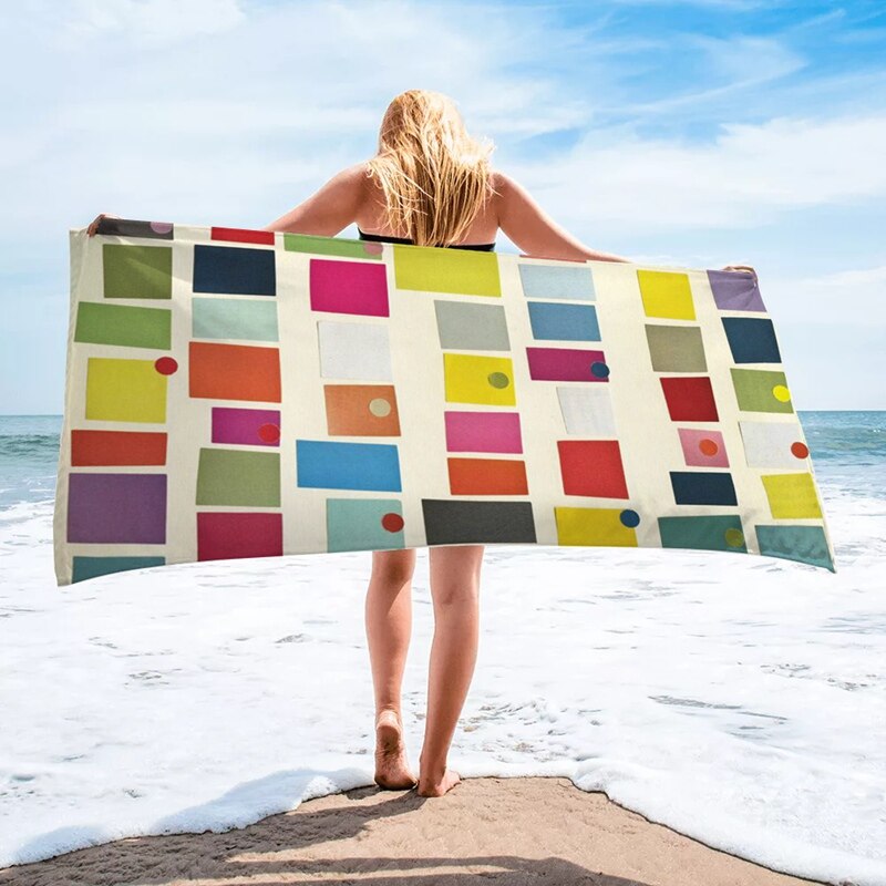 Sommar kvinnlig strandhandduk vuxen strandhandduk sport pool yoga handduk matta surfrock filt solskyddsfilt: 5