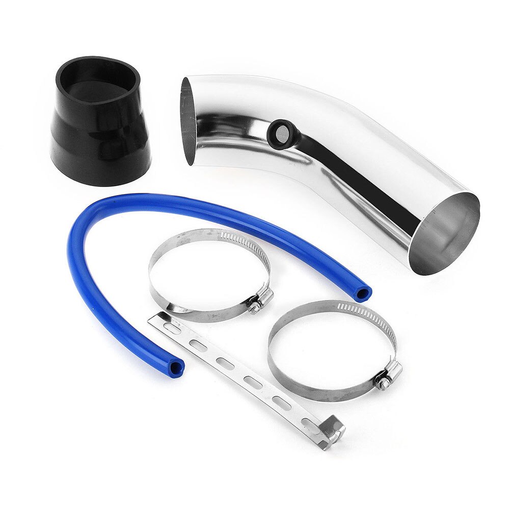 Car Cold Air Intake Kit Modified Aluminum Tube Kit Universal 76mm/3 inch Mushroom Head Universal Car Cold Air Intake Filter Indu: Default Title