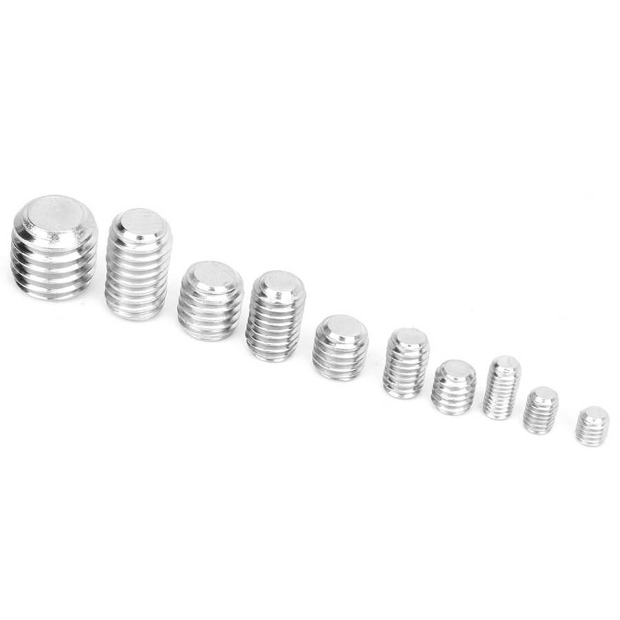 300pcs Stainless Steel Socket Hex Set Grub Screw Assortment Cup Point