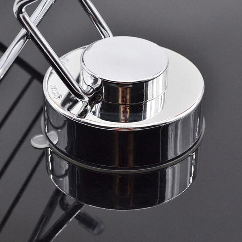 Silver Bathroom Vacuum Suction Cup Soap Holder Cup Box Dish Soap Storage Saver Shower Tray Bathroom Accessories