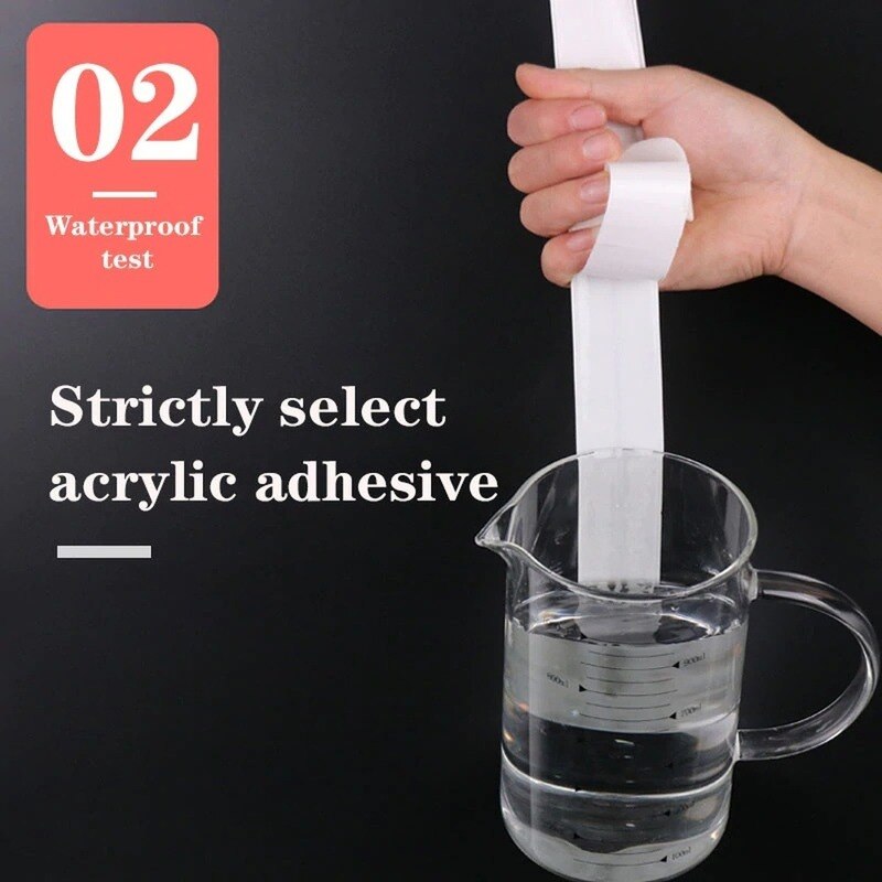 Abdichtung Streifen Abdichtung Band Bad Dusche Waschbecken Abdichten Band Weiß PVC Selbst Klebstoff Wasserdicht Wand Band für Bad Küche