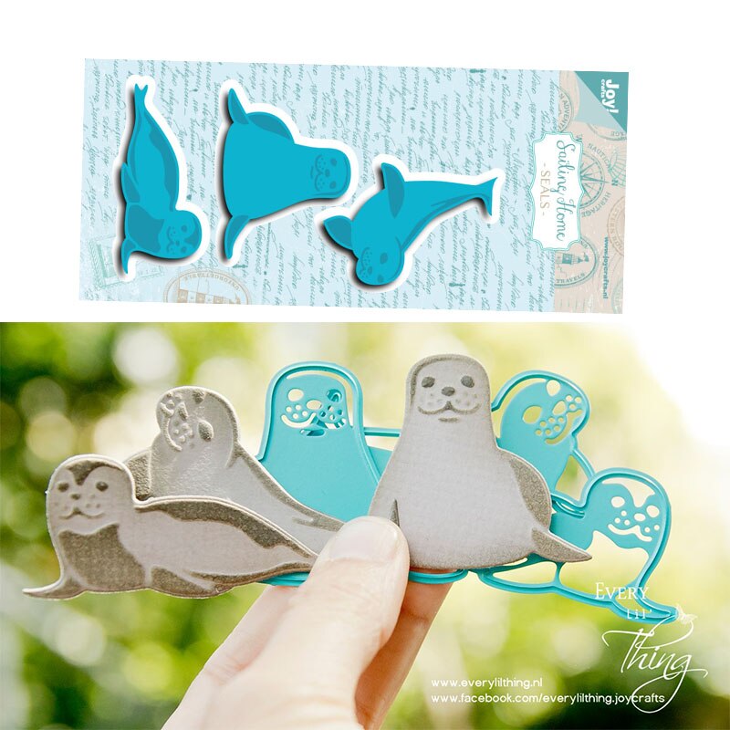 CH Ocean World 3D Stitched DIY Scrapbooking Stamps Craft Embossing Die Cut Making Stencil Template: 4