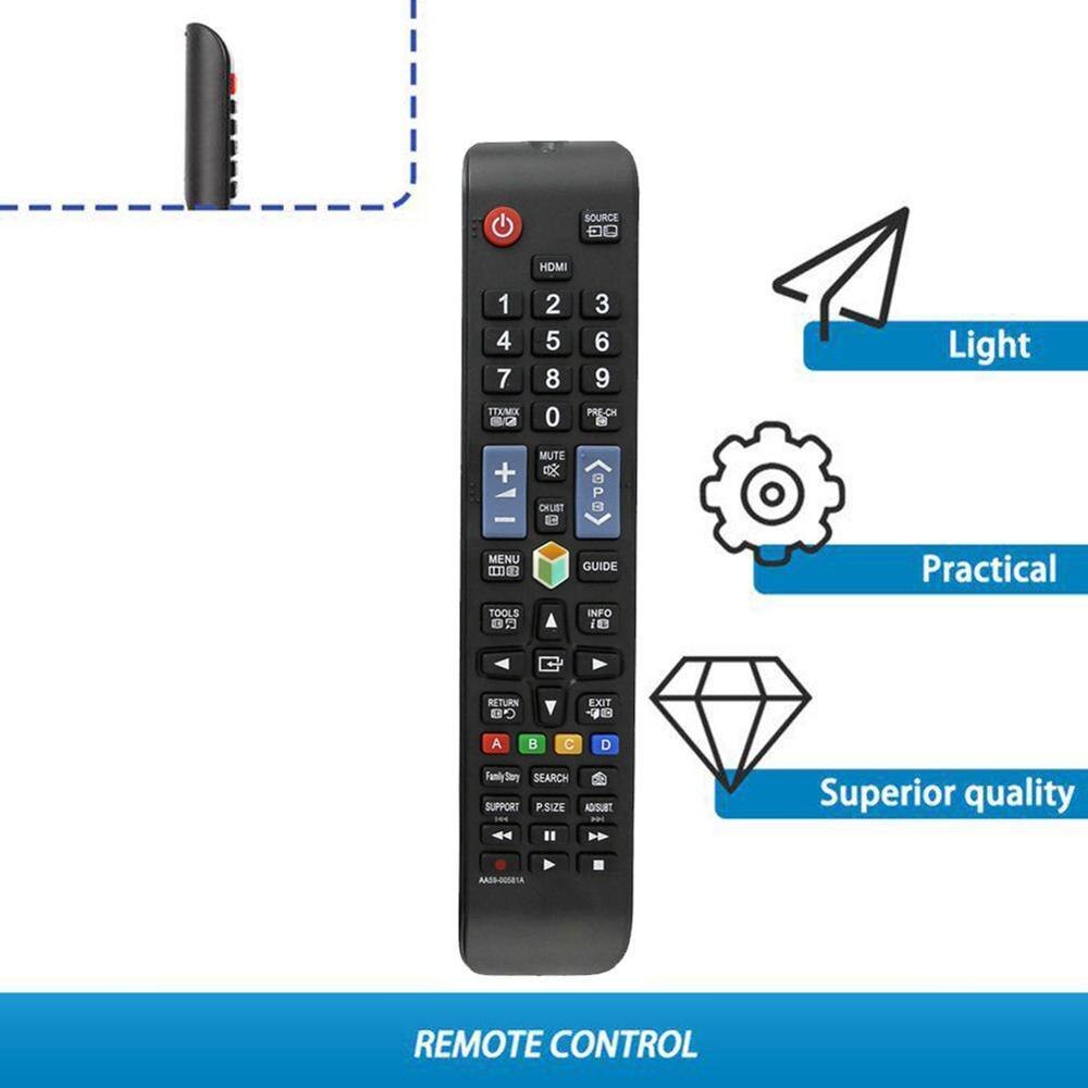1PC Universal Remote Control Replacement TV Remote Controller For UE55JU6465UXX EUE40JU6465UXXE For Samsung BN59-01198Q