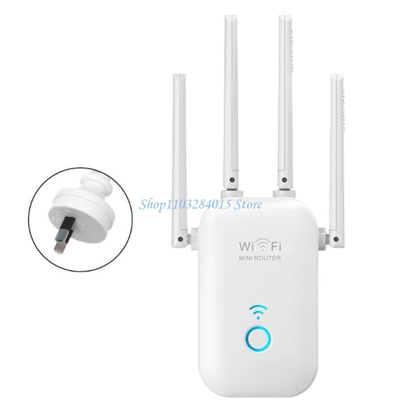 R6FF High-power WiFi Extender 1200Mbps Wireless Repeater Dual Band Expander Full Coverage Extend