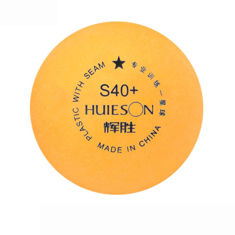 Pelotas de tenis de mesa de plástico ABS para adolescentes, Material , S40 +, para entrenamiento, 1 Estrella, 50, 100 unids/bolsa