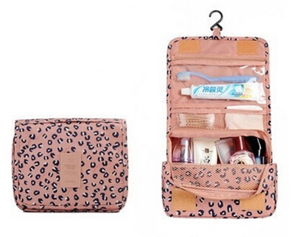 Reise Verpackung Organisatoren Make-Up Kosmetische Kulturbeutel Waschen Organizer Lagerung Tasche Hängen Tasche Reise Zubehör: 7