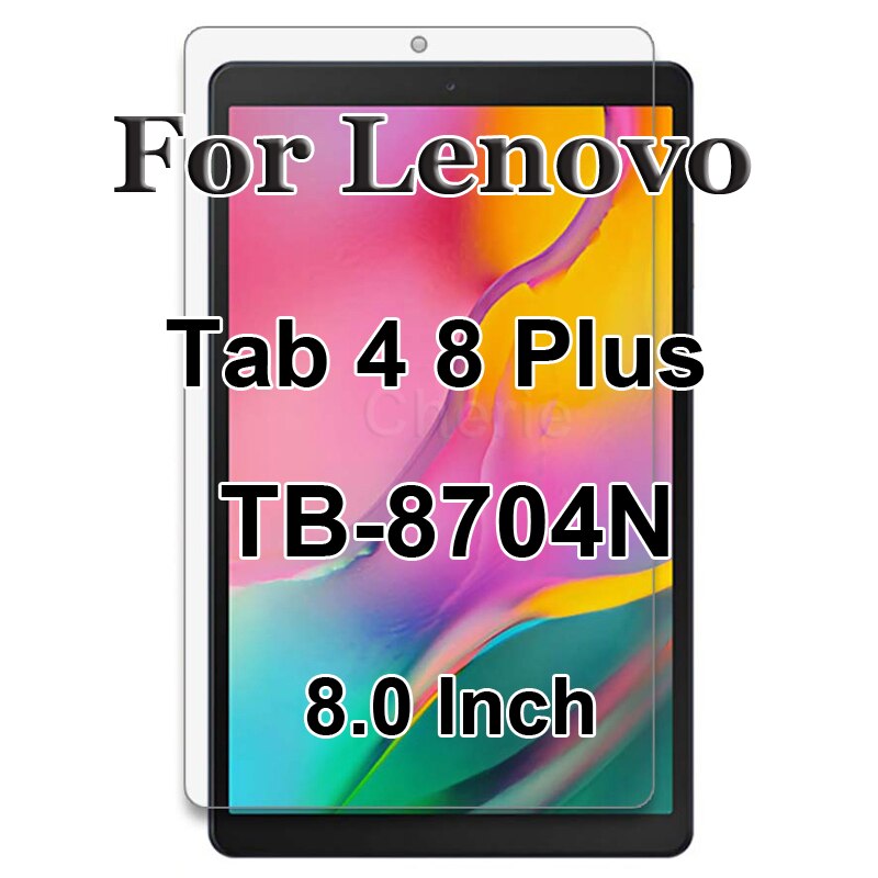 2Pcs Tempered Glass Screen Protector For Lenovo Tab M8 8.0 M7 7.0 Tab 4 8 Plus 8.0 7.0 TB-8705F TB-7305F TB-7305X TB-8704N Film: Tab 4 8 Plus 8.0