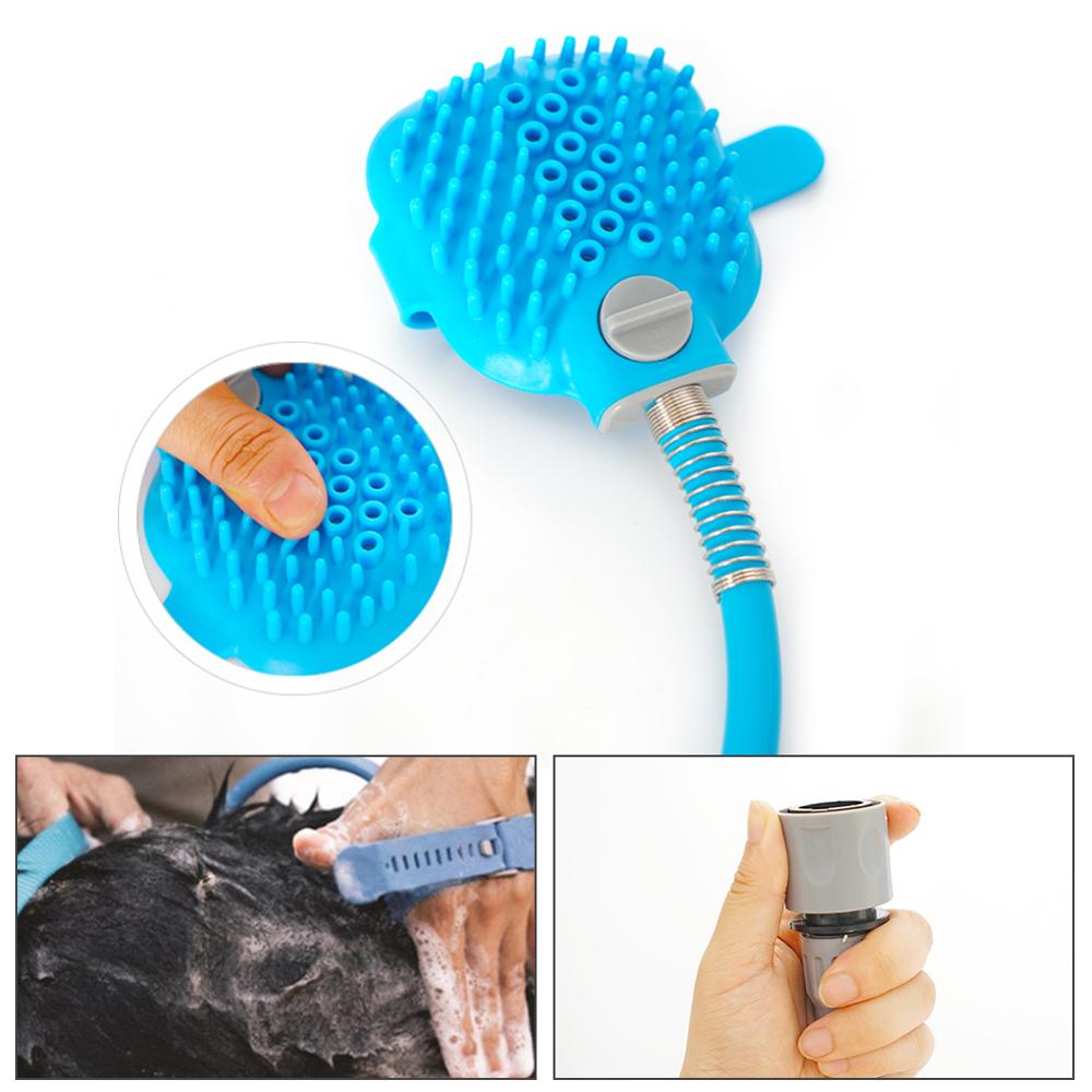 Huisdier Baden Tool Pet Douche Spray En Borstel In Een Multifunctionele Baden Apparaat Voor Hond En Kat