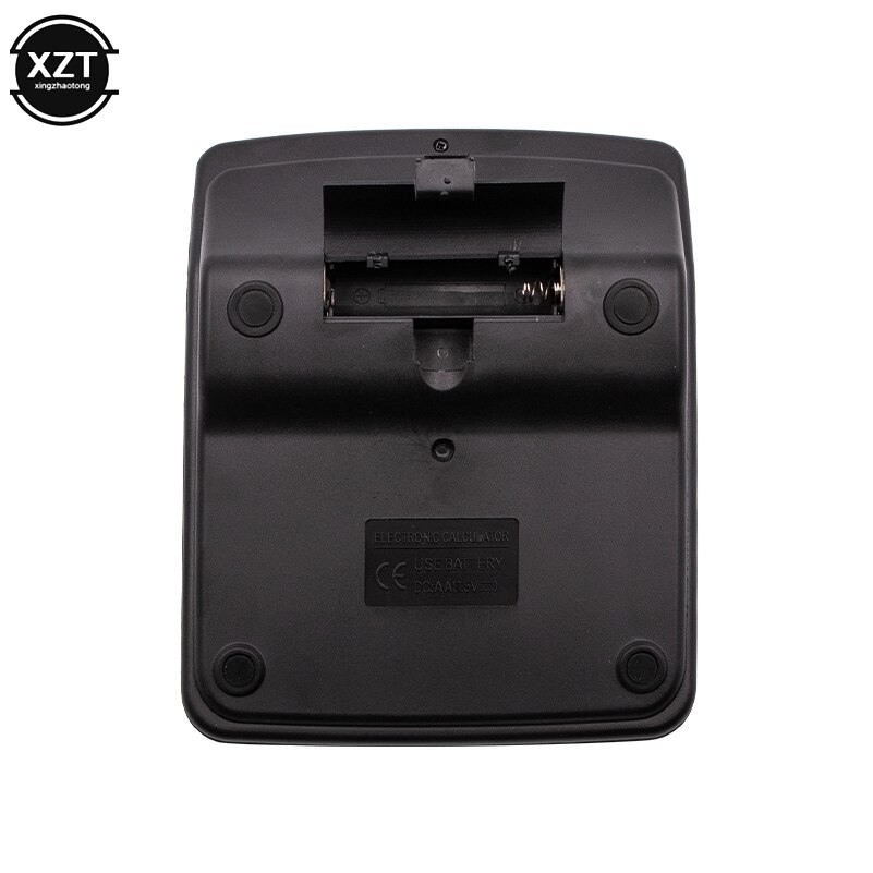 12-Digit Display Scientific Calculator Solar Battery Dual Power Large Screen Display Office Desktop Calculator for Office Home