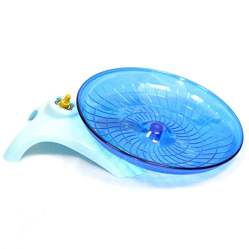Disco volante silenzioso per criceto con ruota per esercizi silenziosi per criceti gerbilli topi riccio e altri piccoli animali domestici criceto disco da corsa