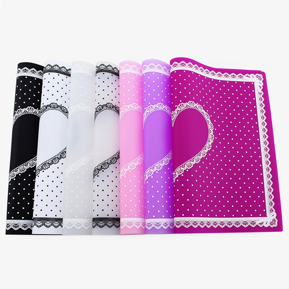 Nail Art Geavanceerde Siliconen Kussen Hand Rust Houder Kant Kussen Tafel Mat Pad Opvouwbare Manicure Salon Tool Accessoires