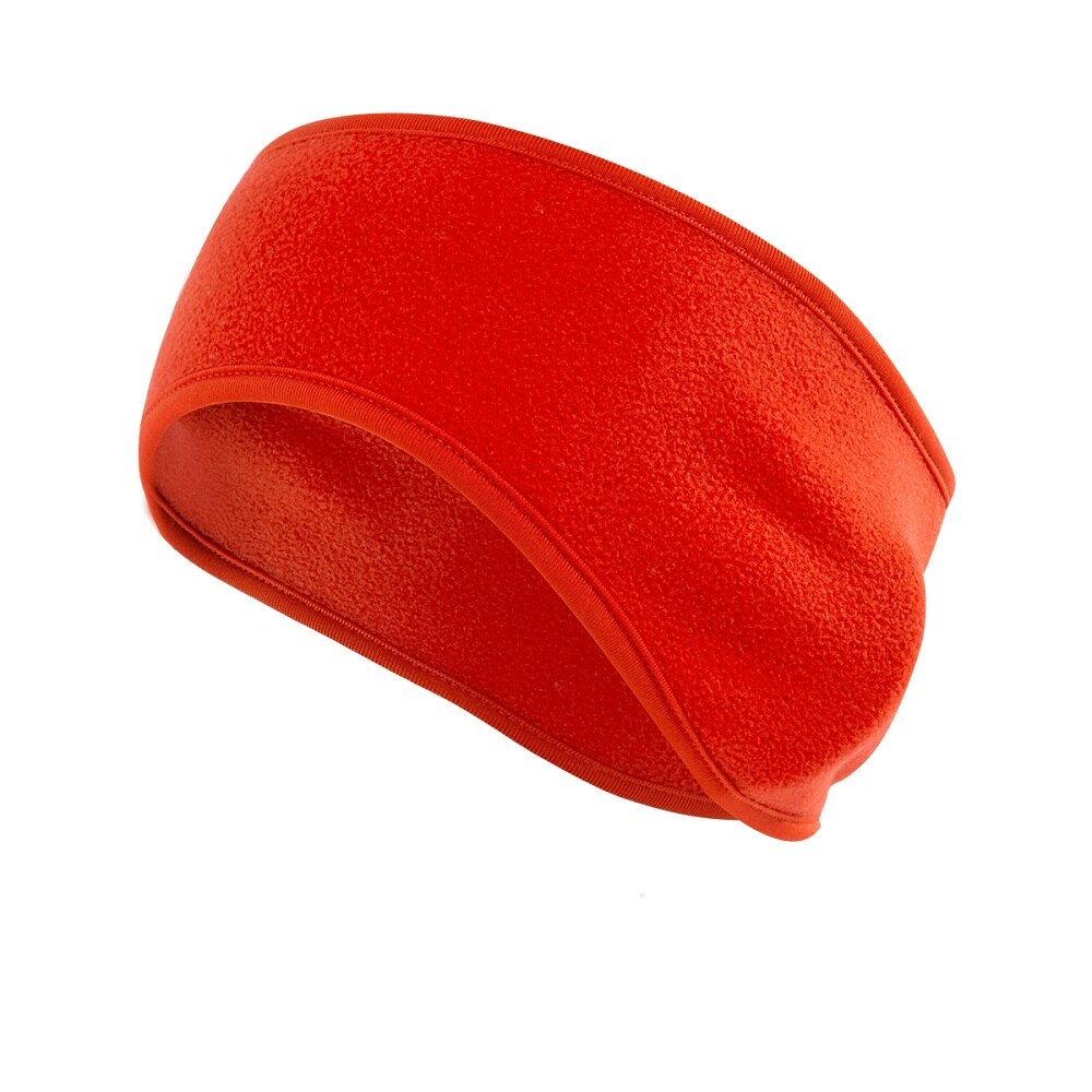 Oor Warmer Hoofdband Winter Fleece Oor Band Covers, koud Weer Running Oorwarmers Voor Fietsen Sport Voor Mannen Vrouwen Hoofdband: red