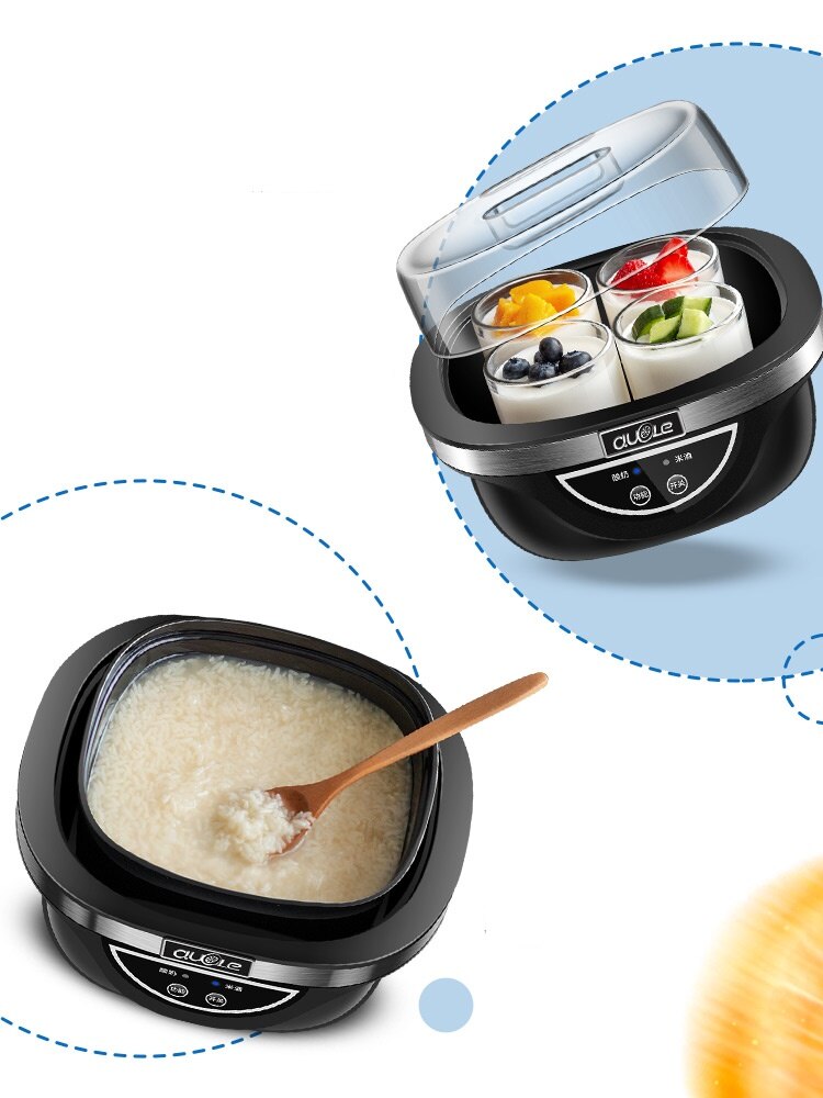 220V Automatic Household Electric Yogurt Machine Rice Wine Brewing Machine Multi 2 In 1 Fermeting Machine Yogurt Maker