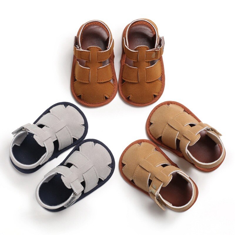 Summer Baby Boy Moccasins Child Summer Boys Sandals Sneakers Infant Shoes 0-18M Baby Sandals Soft Shoes