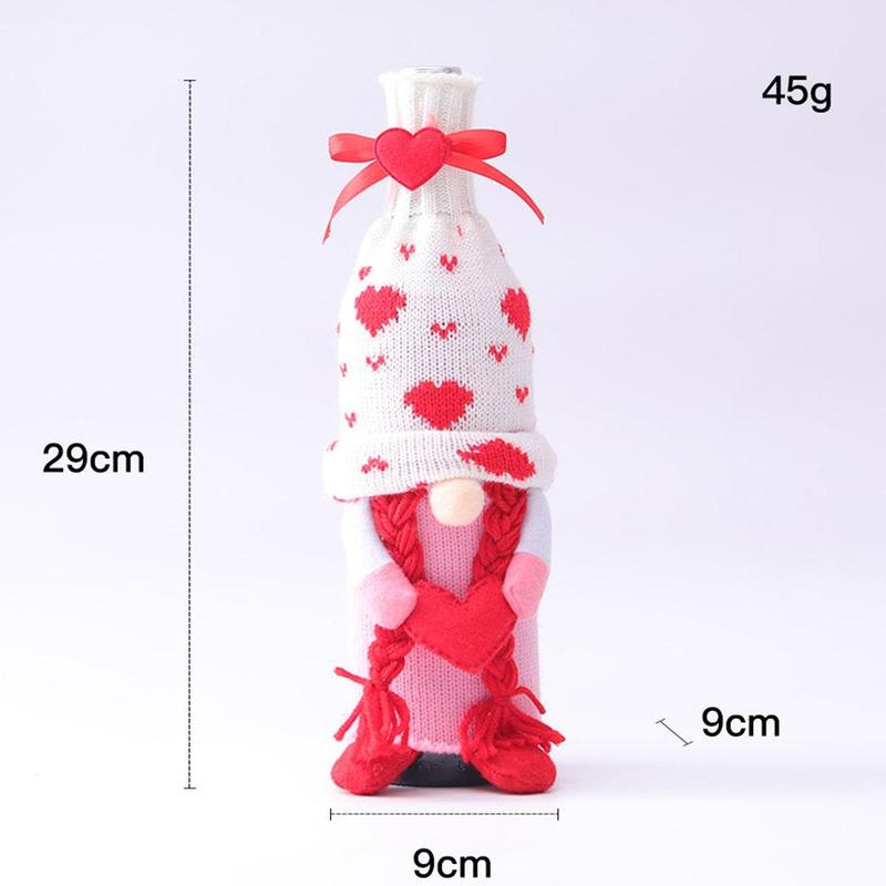 2021 walentynki mikołaj pokrowiec na termofor na walentynki nowe opakowanie na prezent wystrój torby świąteczny prezent dzień rok szczęśliwy B1P9