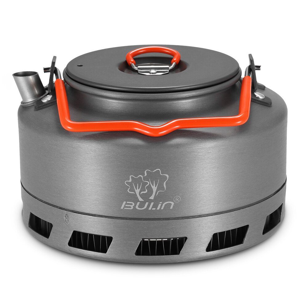 1.1L Draagbare Ketel Water Pot Theepot Koffiepot Indoor Fluiten Aluminiumlegering Waterkoker Outdoor Camping Wandelen Picknick Ketel