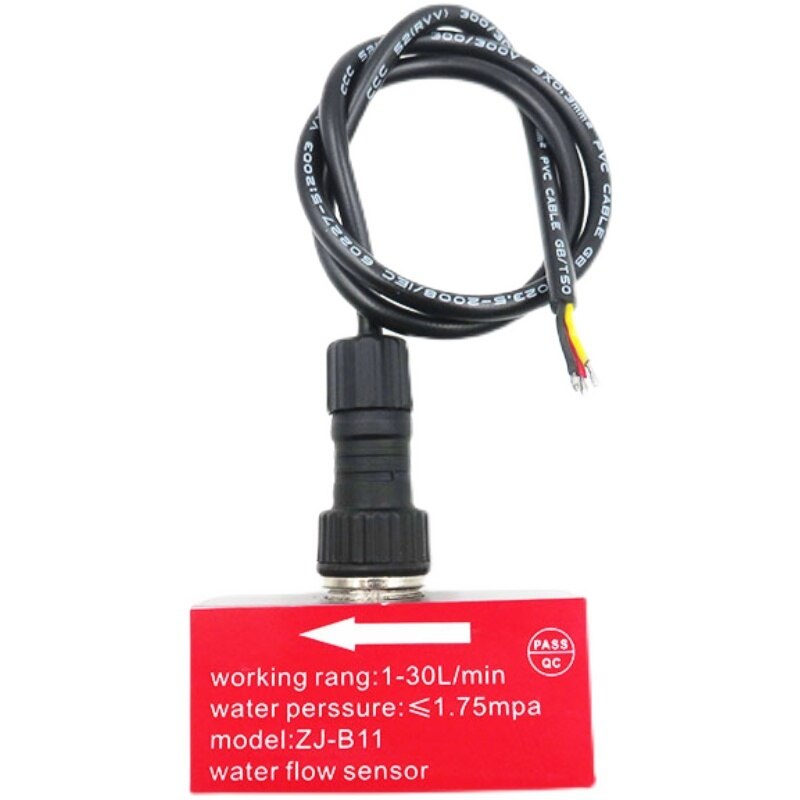 1/2 "Water Flow Sensor 1.75Mpa Hoge Precisie Turbine Flowmeter Interne Draad Hall Sensor DC5 ~ 15V