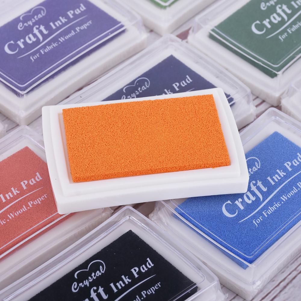 Tampon encreur coloré, pigments, artisanat, fait à la main, bricolage, scrapbooking, album photo transparent, décoratif
