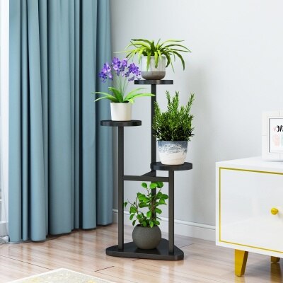 Suspendus orchidée étagère salon chambre fleur support multi-couche intérieur spéciaux en fer forgé balcon fleur support étagère maison