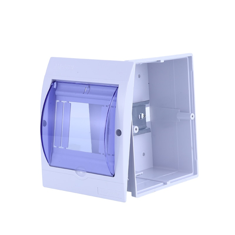 Caja de protección de caja de distribución de plástico de 3-4 maneras para disyuntor interior en la pared