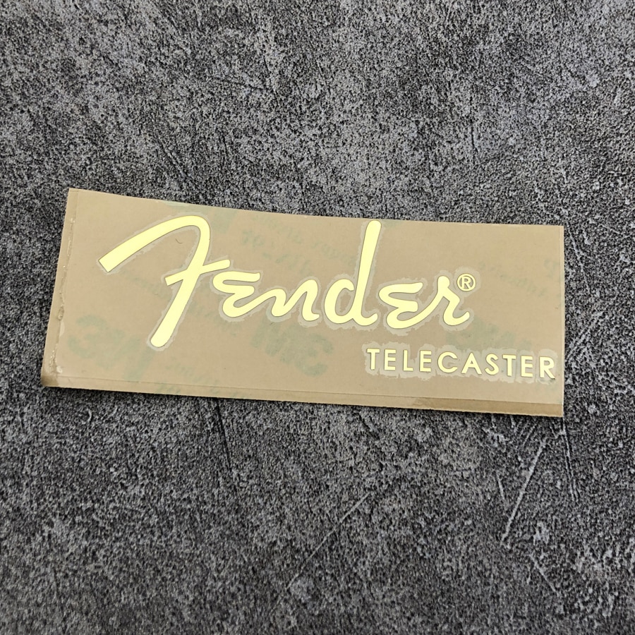 Metal Guitar Decal Sticker Headstock Logo Selfadhesive