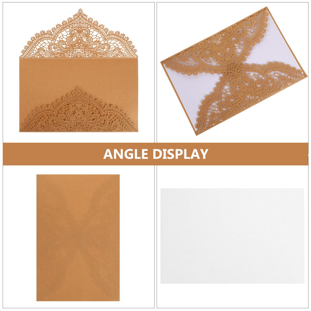 10pcs Wedding Invitations Birthday Party Lovely Paper Invitations Cards