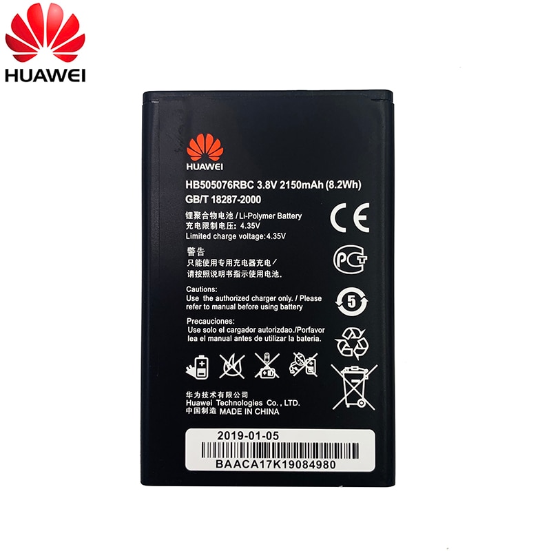 100% Orginal Hua Wei Phone Battery HB505076RBC For Huawei Y3 ii Y3II-U22 G606 G610 G610S G700 G710 G716 A199 C8815 Y610