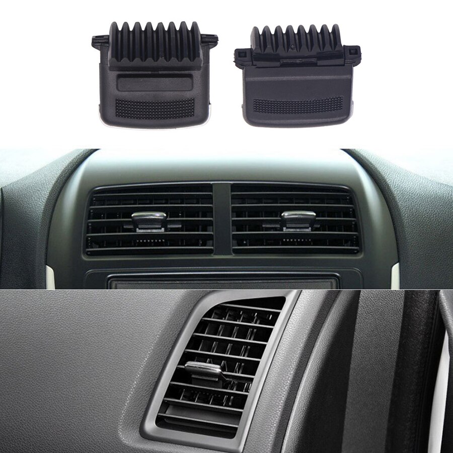 1Piece Car Air Conditioning Vent Repair Kit Adjust Clips Air Vent Louvre Blade Slice Clip For Mitsubishi ASX Black