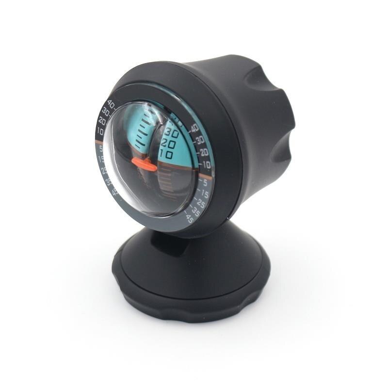 Auto busje zwart abs hoek helling kantelindicator niveau balansmeter meetinstrument